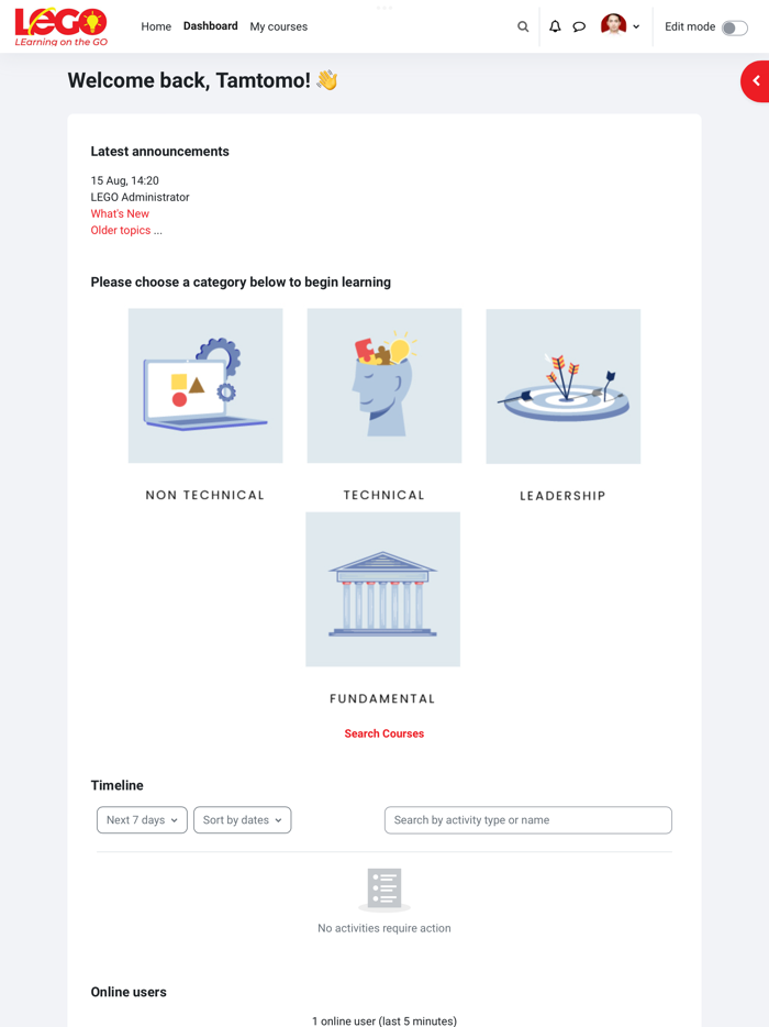SML Learning On The Go