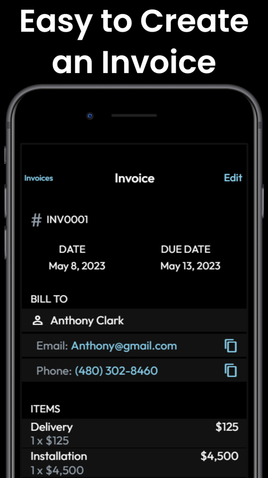 #4. Invoice Maker: Create Invoices (iOS) Podle: DECODATION
