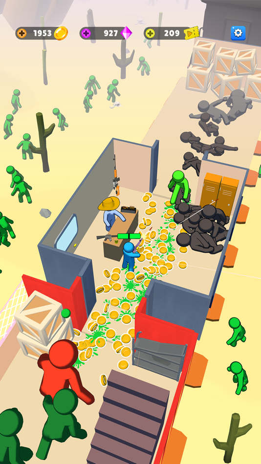 #7. Train Defense: Zombie Game (iOS) 由: AI Games FZ