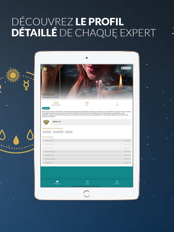 Screenshot #6 pour iVoyance: Consultation & Tarot