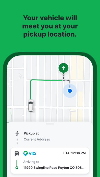 Colorado Via Student Transit Screenshot