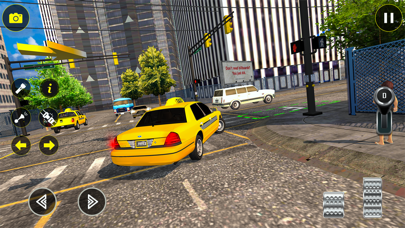Taxi Driving games Car Parking Screenshot