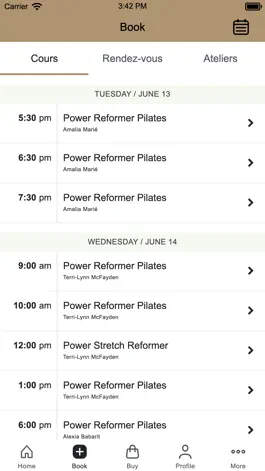 Game screenshot Studio Reformer Pilates apk