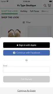 vs type boutique iphone screenshot 1