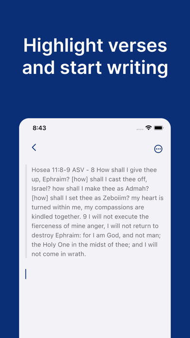 Daily: Bible Note Taking Screenshot