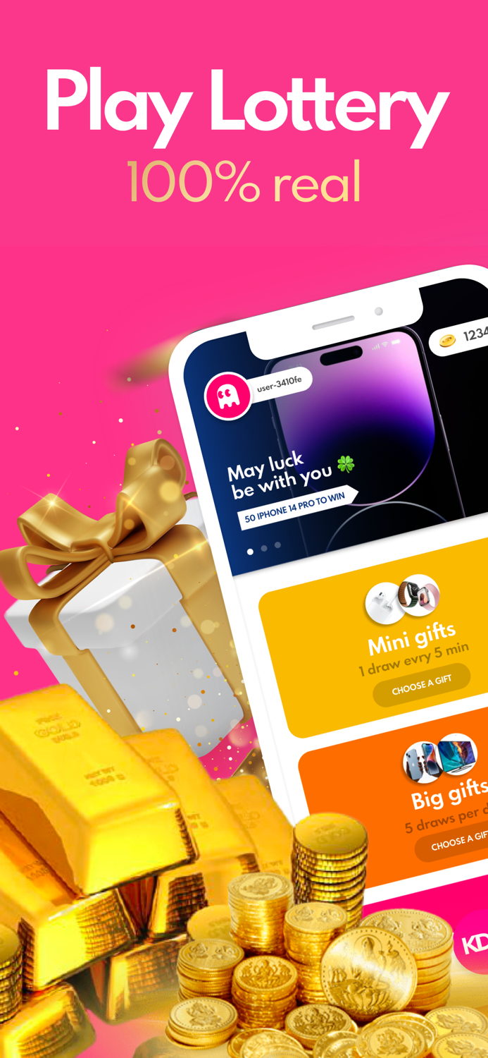 KDO — Lottery 100 real