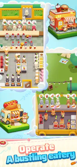 Game screenshot Animal Snack Town apk