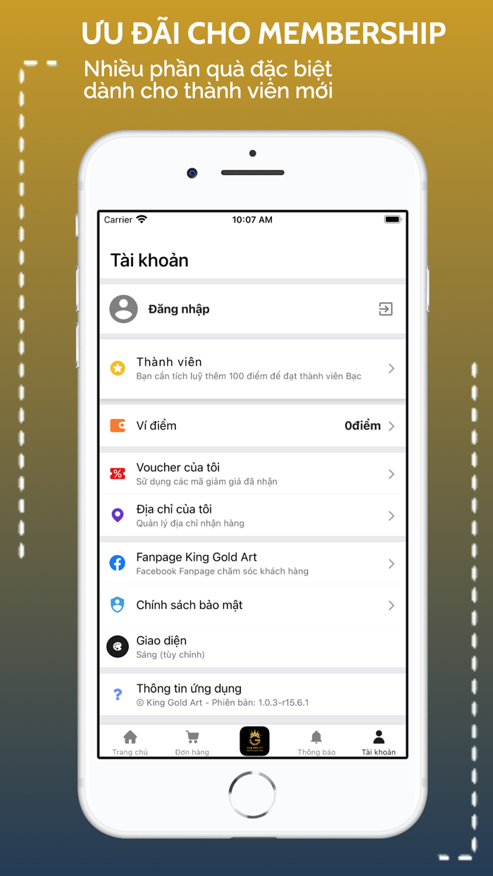 King Gold Art - Quà tặng vàng