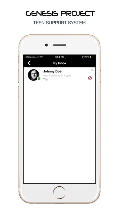 Genesis Project App Screenshot