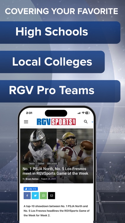 RGV Sports Mobile