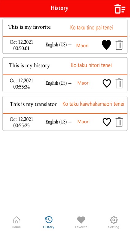 English To Maori Translation