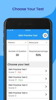 dmv practice test 2024 iphone screenshot 2