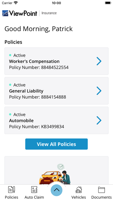 ViewPoint Insurance Screenshot