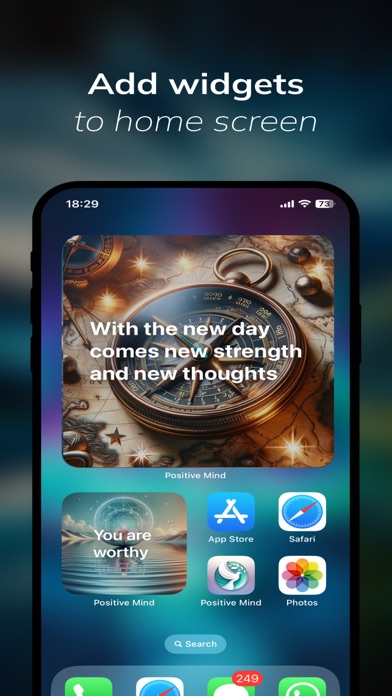 Positive Mind - Manifest Screenshot