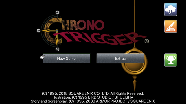 CHRONO TRIGGER (نسخه ارتقاء) تصویر صفحه