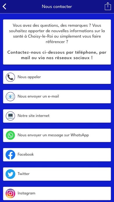 La Santé à Choisy Screenshot