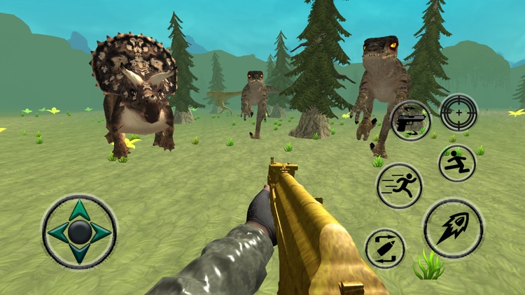 Real Dinosaur Shooting Games