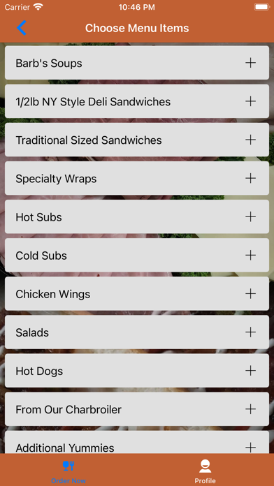 McClure's NY Deli Screenshot