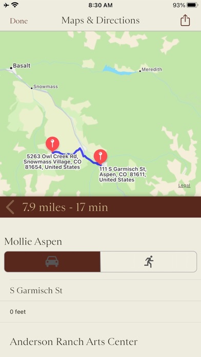 MOLLIE Aspen Screenshot