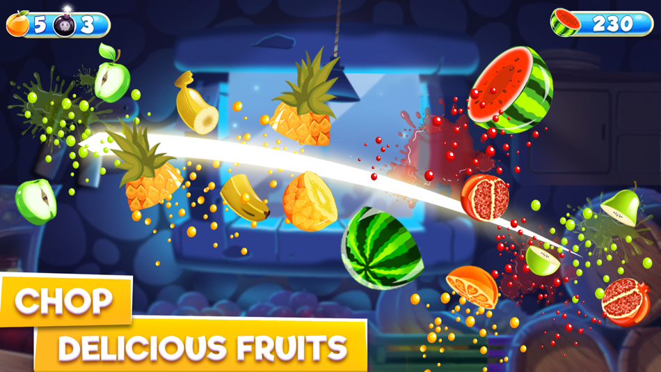 #5. Fruit Chef – Fruits Slicing (iOS) 由: GAMESFLY TECHNOLOGIES PRIVATE LIMITED