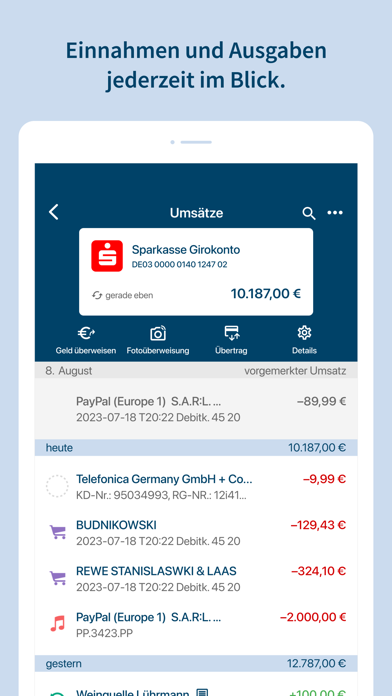 Screenshot #3 pour StarMoney - Banking + Finanzen