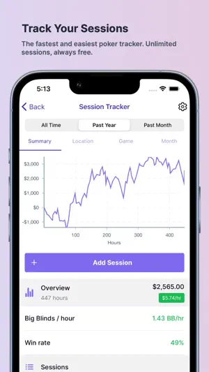 Regroup Poker Tools & Charts screenshot 1