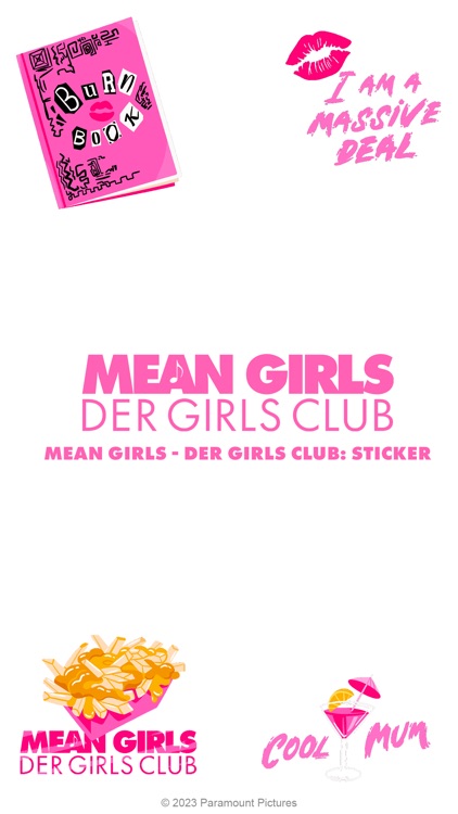 Der Girls Club: Sticker