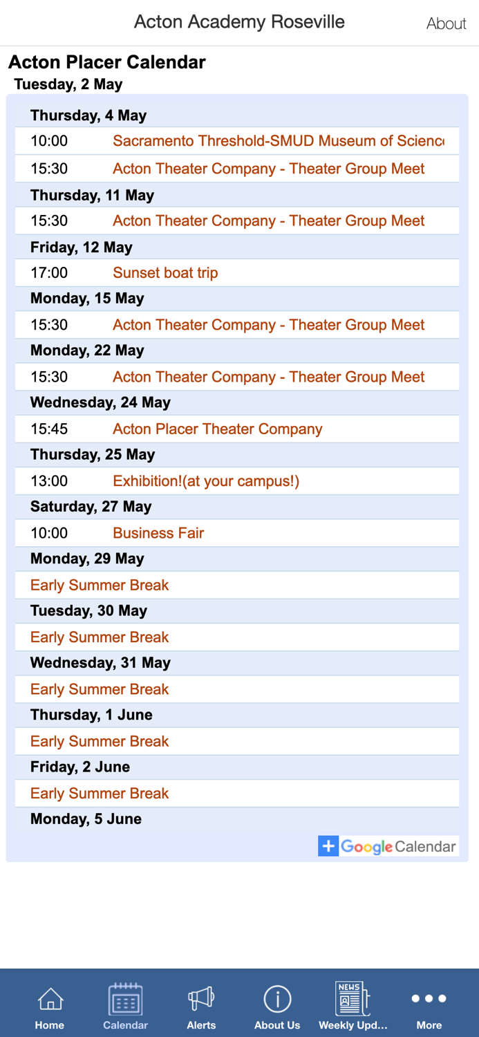 Acton Academy Roseville