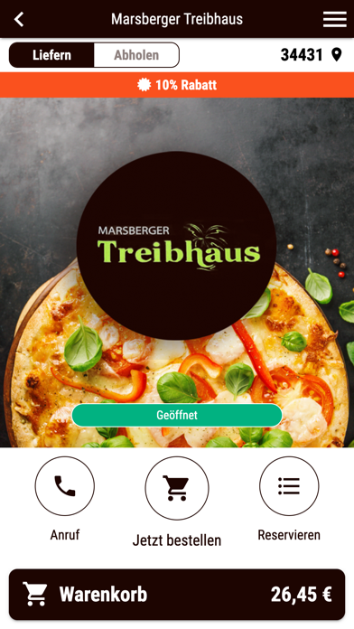 Marsberger Treibhaus Screenshot