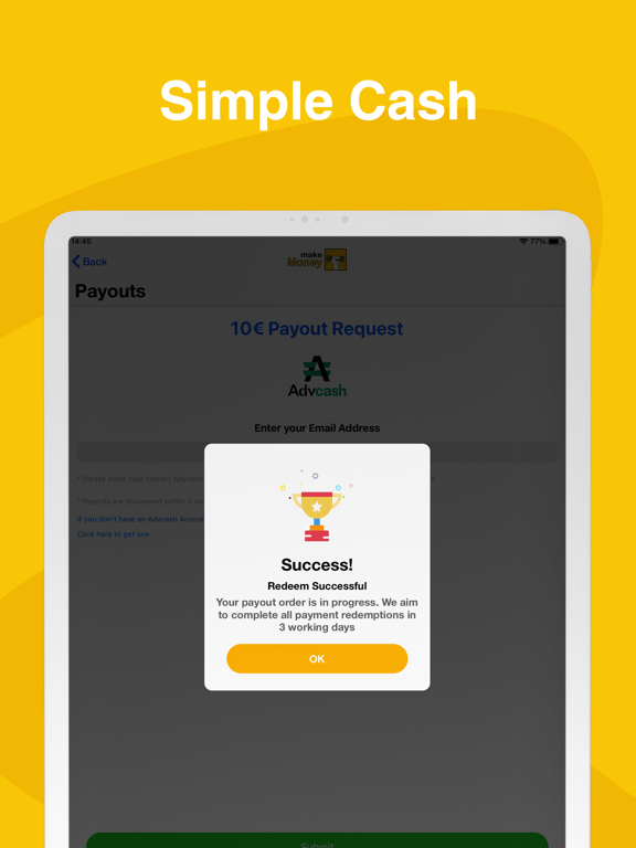 Make Money - Earn Easy Cash iPad app afbeelding 4