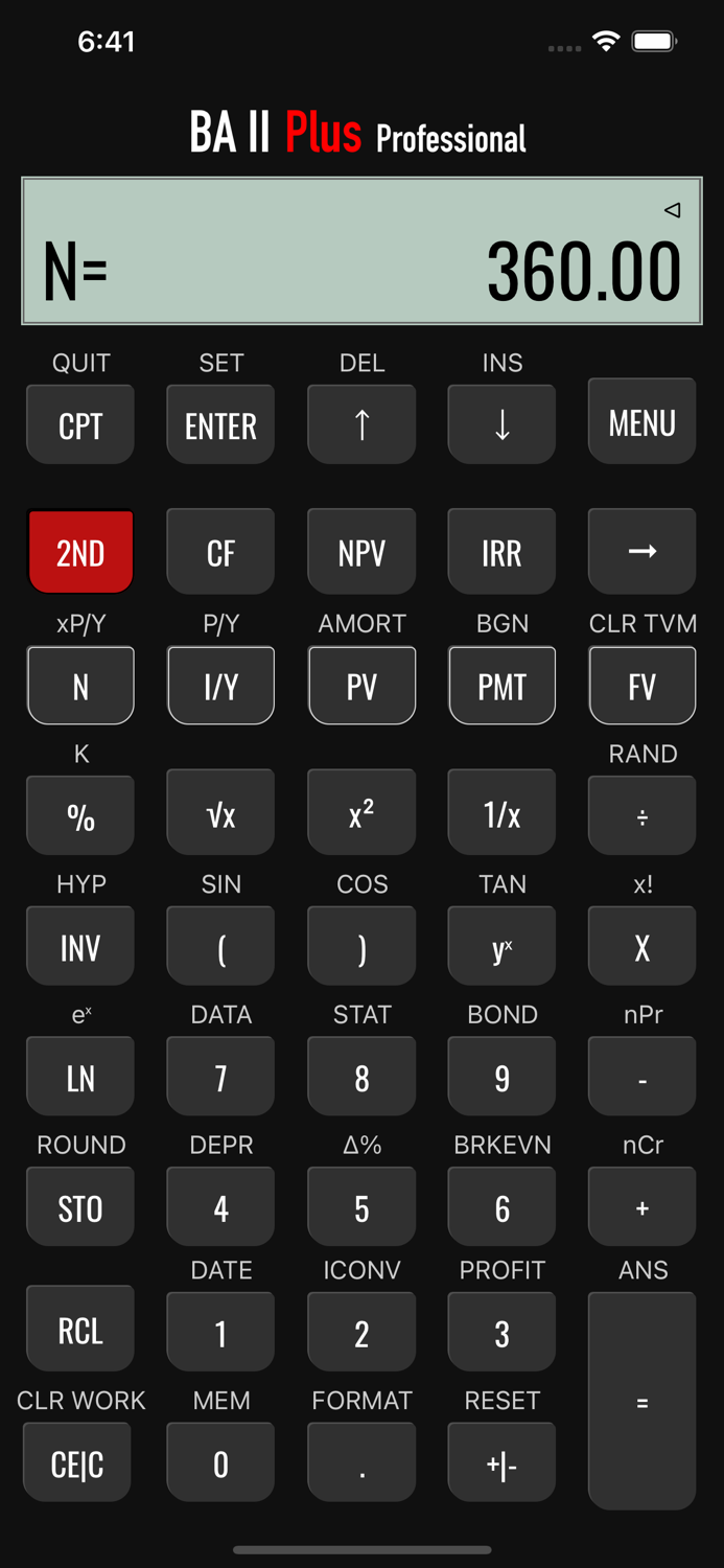 BA II Plus - Professional