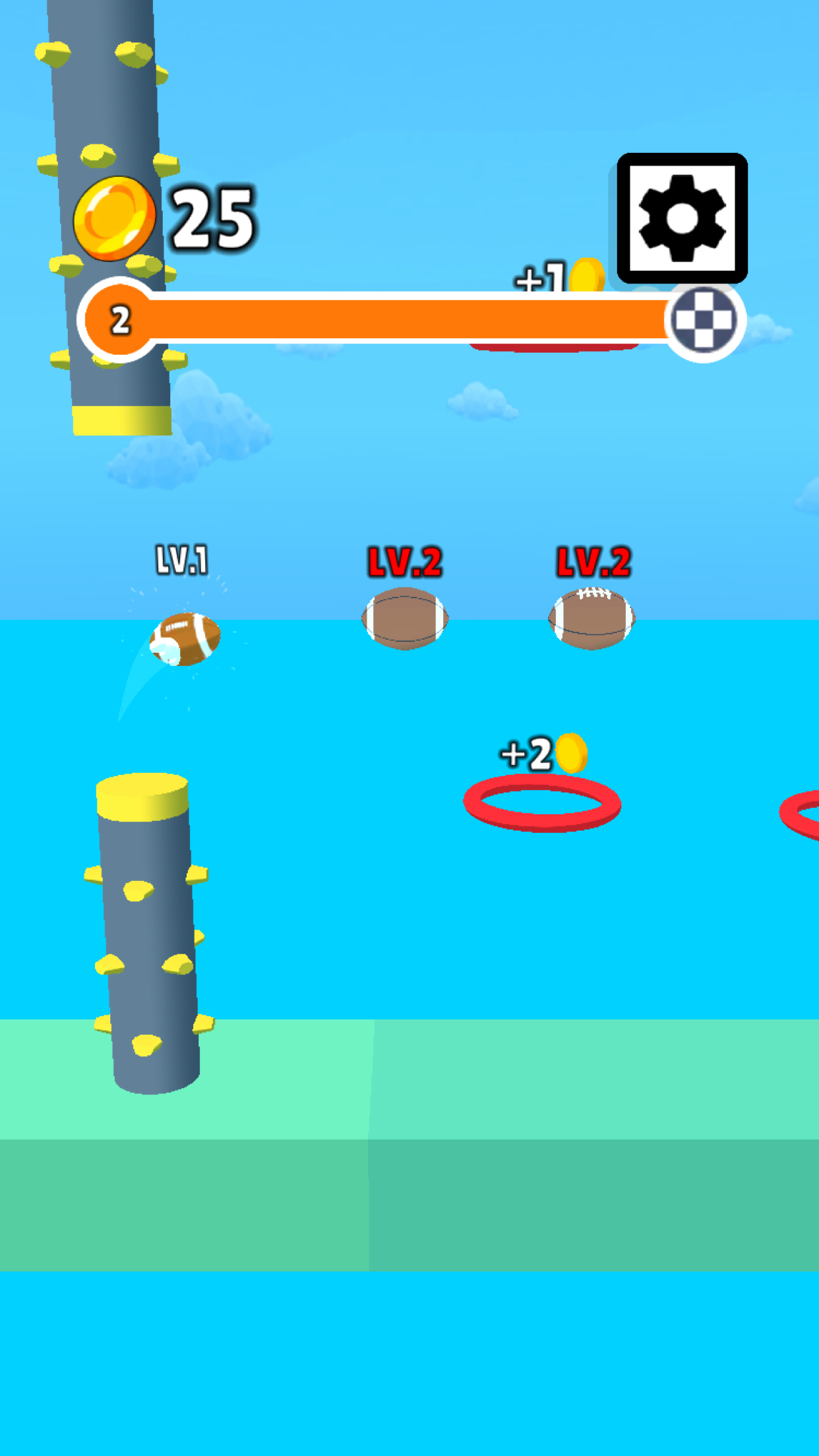 Flappy Super Ball 3D