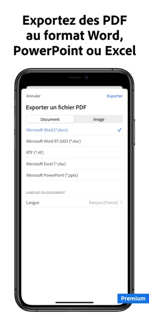 Adobe Acrobat Reader: Lire PDF dans l'App Store