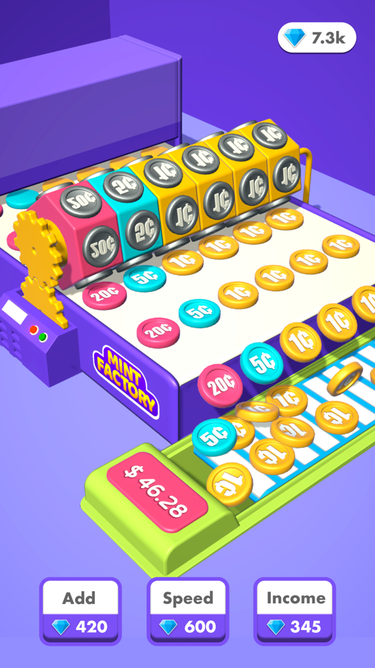 #3. Mint Factory - Idle Money Game (iOS) Podle: MOONEE PUBLISHING LTD