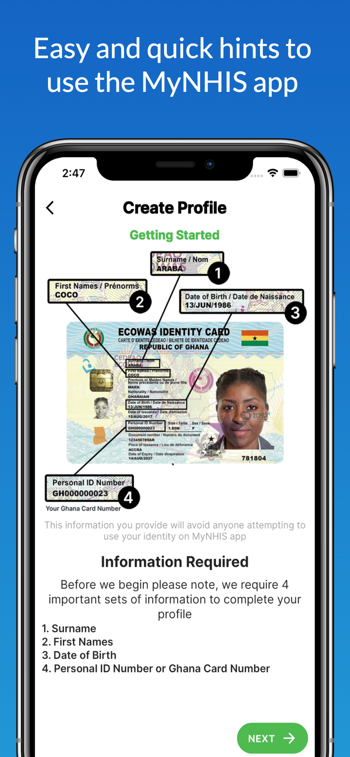 MyNHIS screenshot 3