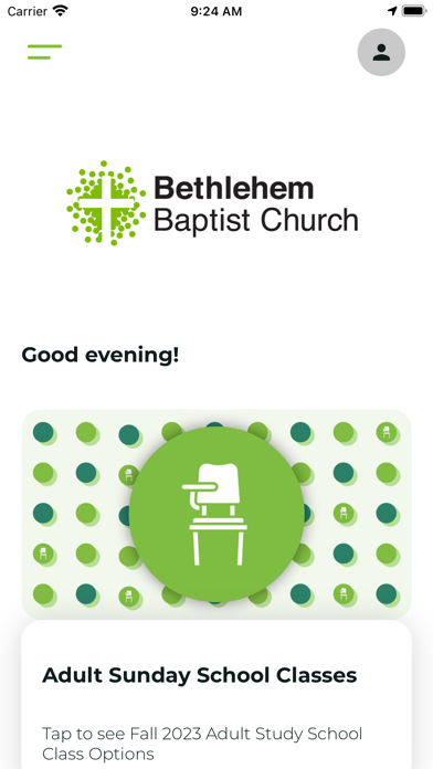 Bethlehem Baptist Church App Screenshot