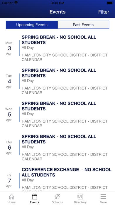 Hamilton CSD Screenshot