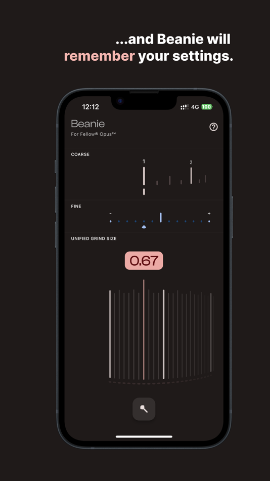#5. Beanie - Grind Size Finder (iOS) 由: Tim Lehmann