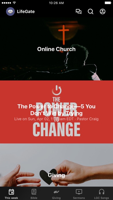 LifeGate LaFayette Screenshot