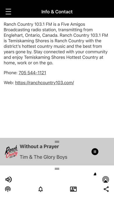 Ranch Country 103.1 Screenshot