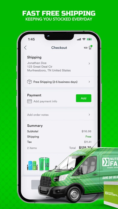Nutrition Faktory Screenshot