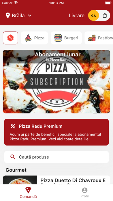 Pizza Radu Screenshot