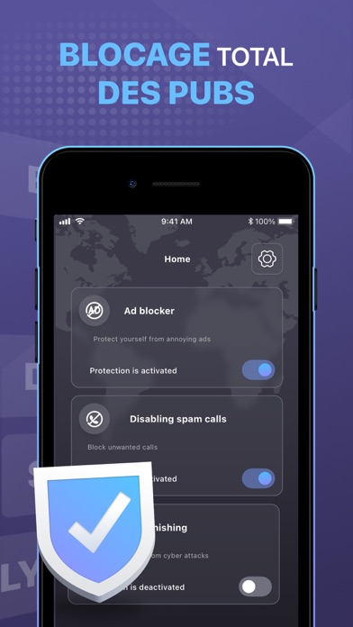 Screenshot #1 pour Bloqueur De Pub & Appel