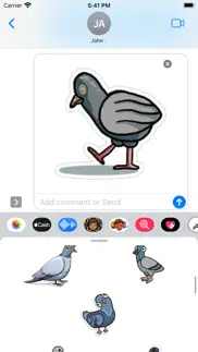 How to cancel & delete pigeon stickers 4