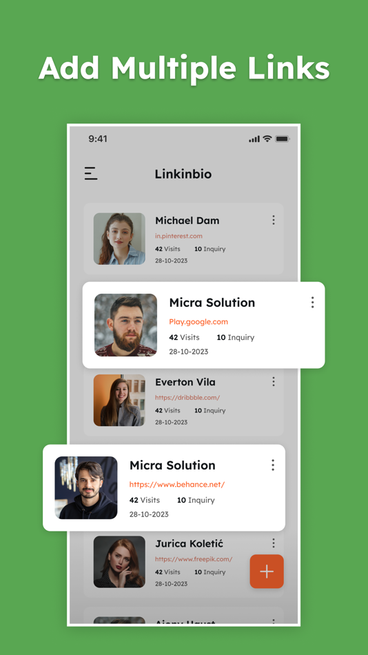 #1. LinkInBioX - Link in bio tool (iOS) 由: MicraSol LLP