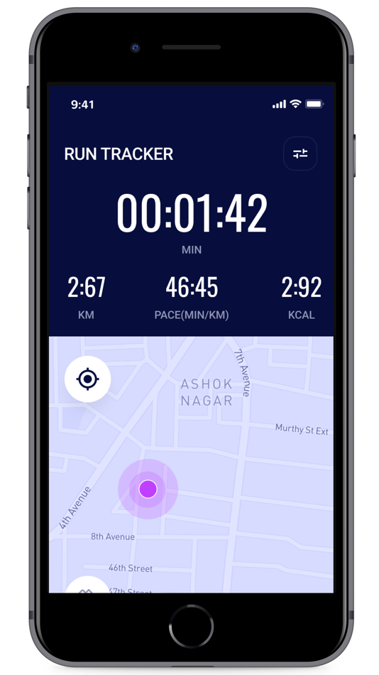#4. Tracker: Running, Step, Water (iOS) 由: Denisha Vadukia