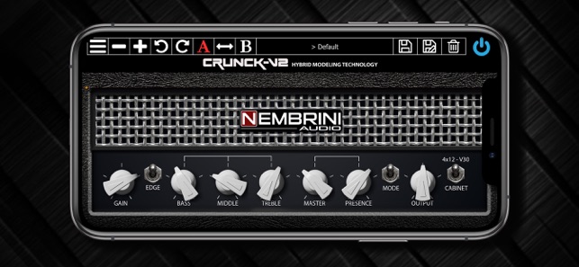 FREE guitar amp sim plugin (AUv3) for iPad/iPhone - Crunck V2 