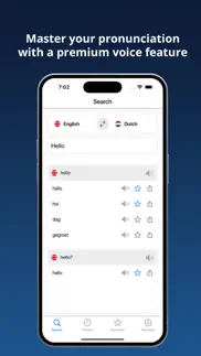 english dutch dictionary + iphone screenshot 2