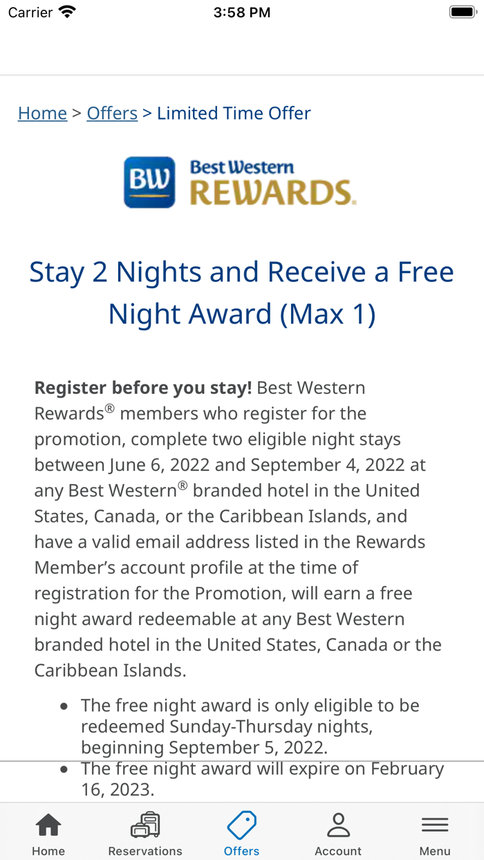 Best Western to Go