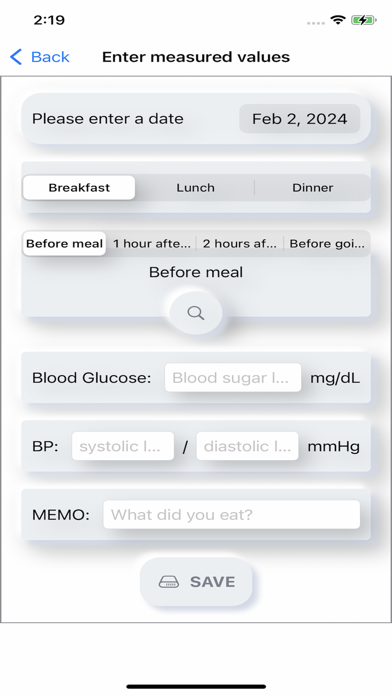 BS & BP Care Screenshot